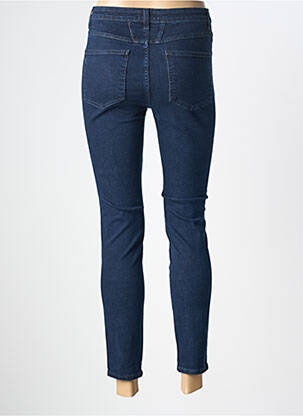 Jeans skinny tissage brut taille haute bleu CLOSED femme