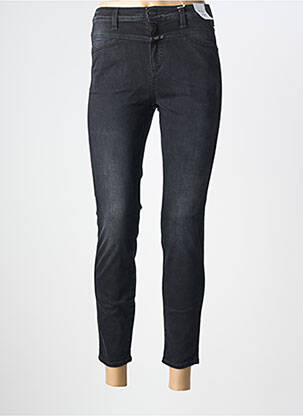 Jeans skinny taille haute taille haute noir CLOSED femme