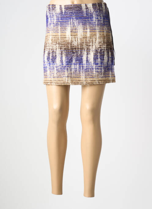 Jupe courte beige OTTOD'AME femme