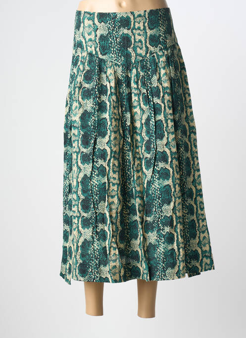 Jupe longue vert SWILDENS femme