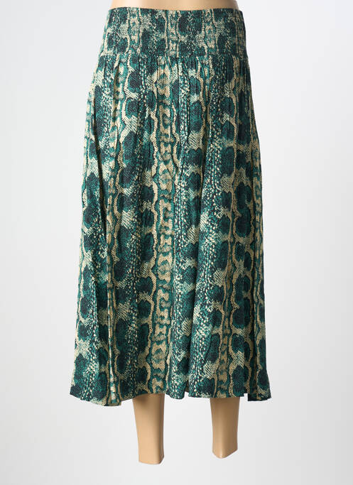 Jupe longue vert SWILDENS femme