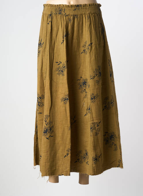 Jupe mi-longue vert SWILDENS femme