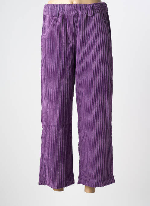 Pantalon 7/8 violet HOD femme