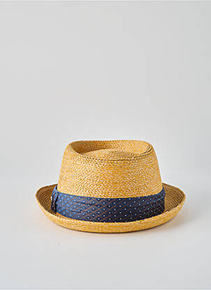 Chapeau imprimé fantaisie bleu M BY FLECHET homme