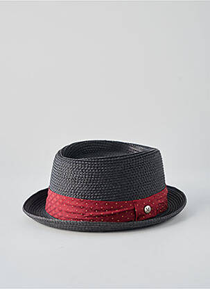 Chapeau imprimé fantaisie rouge M BY FLECHET homme