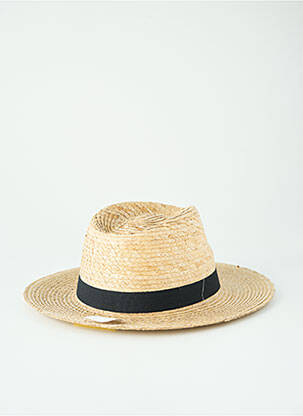 Chapeau forme chapeau paille noir M BY FLECHET homme