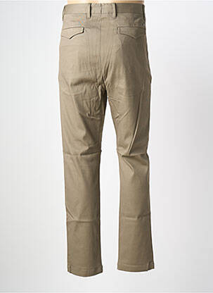 Pantalon droit stretch taille normale vert CLOSED homme