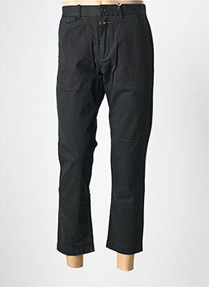 Pantalon 7/8 tissage popeline taille normale noir CLOSED homme