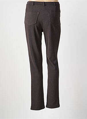 Pantalon slim taille élastique taille normale gris IMPULSION femme