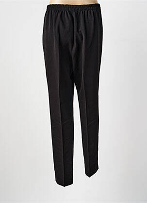 Pantalon slim taille élastique taille normale noir ARONA femme