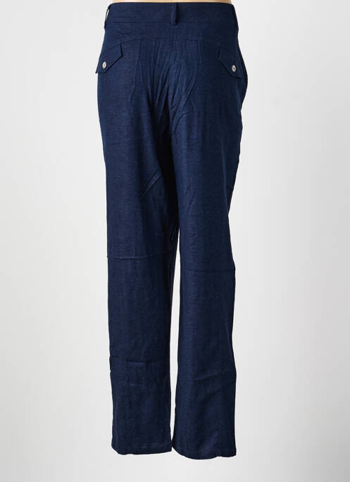 Pantalon droit bleu IMPULSION femme