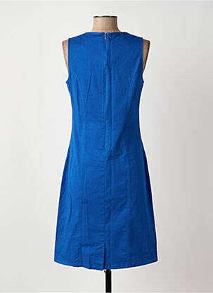 Robe mi-longue sans manche sans manche bleu IMPULSION femme