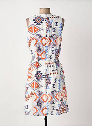 Robe mi-longue sans manche sans manche blanc MERI & ESCA femme