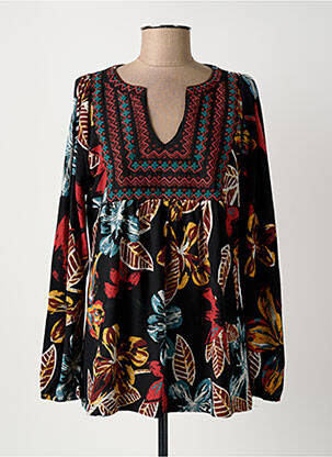 Robe courte noir PALME femme