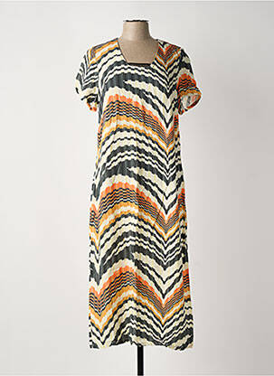 Robe longue jaune MERI & ESCA femme