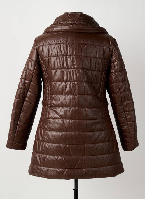 Doudoune marron MCM femme