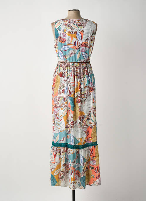 Robe longue jaune ARONA femme