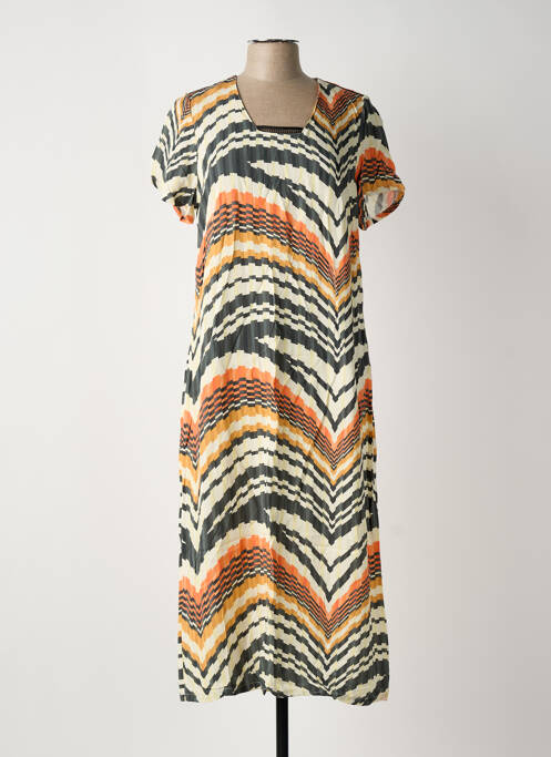 Robe longue jaune MERI & ESCA femme