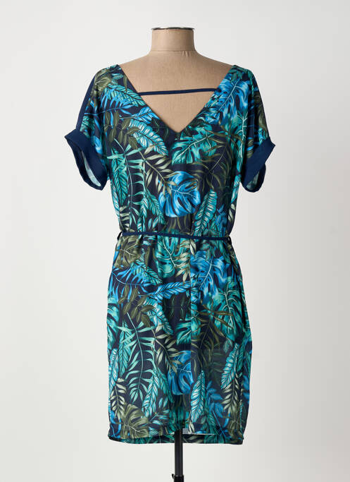 Robe mi-longue bleu CHRISMAS'S femme