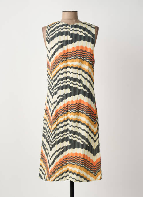 Robe mi-longue orange MERI & ESCA femme