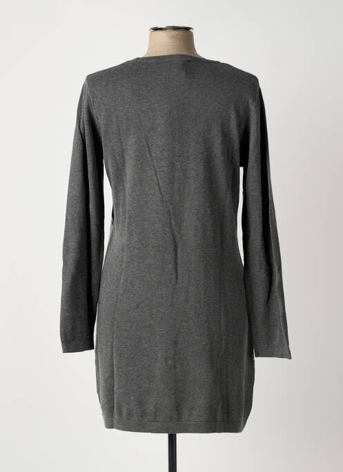 Robe pull gris MARBLE femme