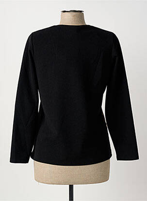 T-shirt manches 3/4 manches 3/4 noir NAYAT femme