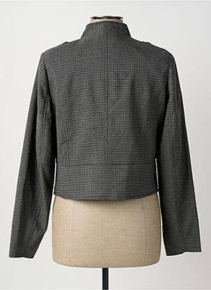 Veste casual finition intérieure doublée gris VETO femme