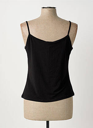 Débardeur stretch sans manche noir NAYAT femme
