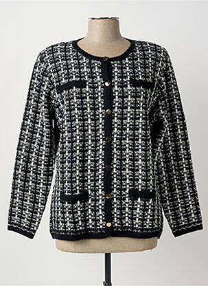 Gilet manches longues noir MCM femme