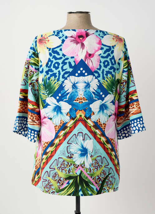 Blouse bleu ARONA femme