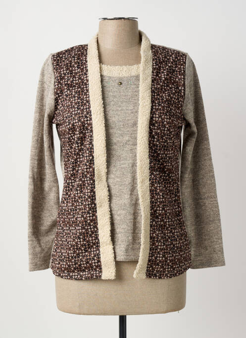 Pull beige NAYAT femme