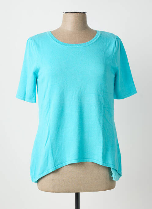 T-shirt bleu MARBLE femme