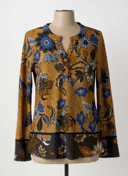 T-shirt marron PALME femme