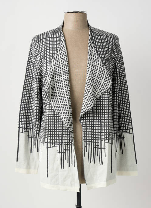 Veste casual blanc MARBLE femme