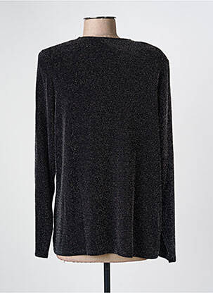 Top stretch manches longues noir NAYAT femme