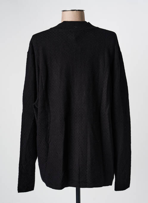 Gilet manches longues noir MARBLE femme