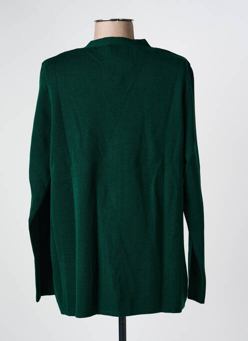 Gilet manches longues vert TELMAIL femme