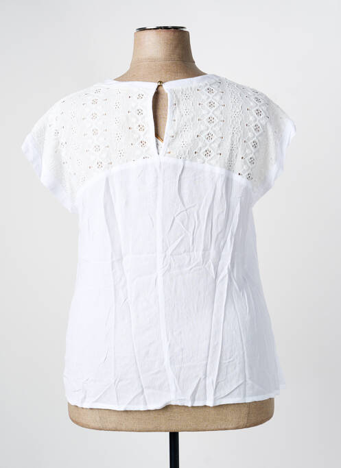 Top blanc LOURDES CASTILLO femme