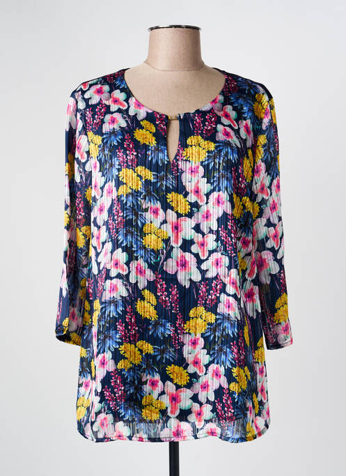 Top bleu NAYAT femme