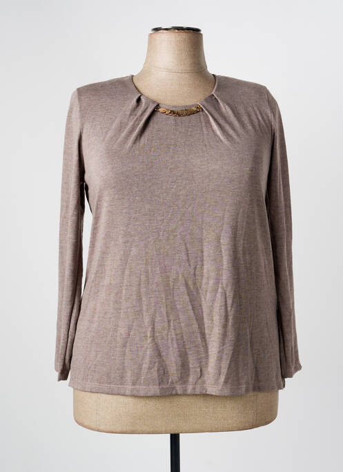 Top marron NAYAT femme