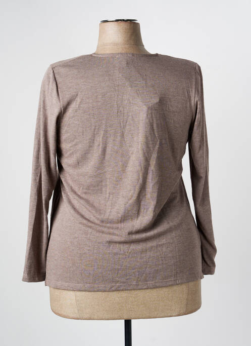 Top marron NAYAT femme