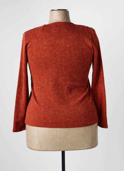 Top orange NAYAT femme