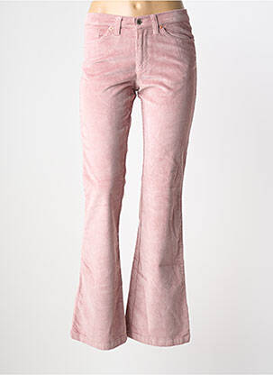 Pantalon flare stretch taille normale rose WALTRON femme
