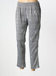 Pantalon 7/8 stretch taille normale gris VIE TA VIE femme