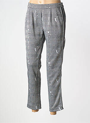 Pantalon 7/8 stretch taille normale gris VIE TA VIE femme