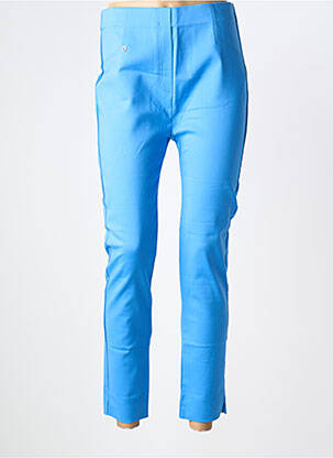 Jegging tissage jersey taille haute bleu MARBLE femme