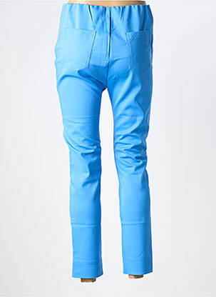 Jegging tissage jersey taille haute bleu MARBLE femme