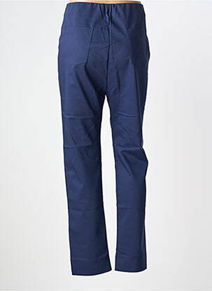 Jegging tissage jersey taille haute bleu fonce MARBLE femme