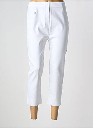 Jegging tissage jersey taille haute blanc MARBLE femme