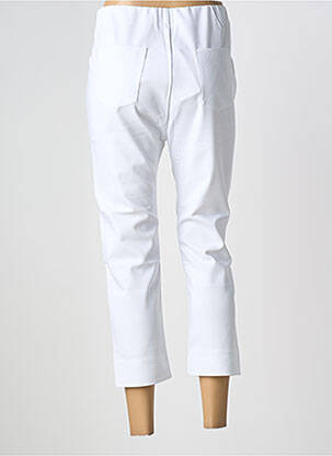 Jegging tissage jersey taille haute blanc MARBLE femme